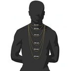 14K Yellow Gold Box Chain Necklace for Women and Men, Genuine Gold (0.6mm、1mm - Lengths from 16 to 30 Inches) - size: 24inch, style: 1mm