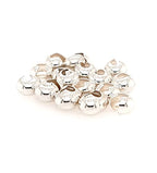 20pcs 925 Sterling Silver Open Crimp Bead Covers, 5MM, By CRAFT WIRE - color: 925 Sterling Silver, size: 5MM