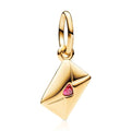 Love Family Friendship Graduation Mothers Nurses Day S925 Bead Pendant Charms for Pandora Bracelets Necklaces, Gifts Women, for Anniversary Birthday Valentines Day Christmas, Silver Gold - style: Love Letter Envelope Charm