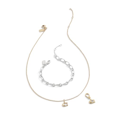 COACH Women's Collectible Signature Jewelry Charm - color: C Stone Crystal/Gold