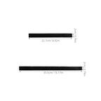 Jewelry Tray Organizer Divider Adjustable Black Velvet Insert for Display Cases Scratch Resistant Compartments Jewelry Boxes Inserts for Efficient Storage, 24 Inner Grids, Each Grid 5.2cm X 5.2cm