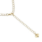 BEADIA 14K Gold Plated Extender Chains 75mm 20pcs Heart Extension Tail Chains for Jewelry Making Findings - color: Heart