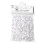 Raicegs 100pcs 5×8mm Rondelle Clear Quartz Beads Natural Gemstone Beads Abacus Disk Stone Loose Beads for Jewelry Making DIY Bracelets Necklace - color: Clear Quartz, size: 5×8mm Rondelle
