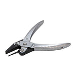 The Beadsmith 3-Step Round and Flat Nose Parallel Plier, Loops 1, 1.5, 2mm, 5.5 inches (140mm) Steel tool for jewelry making, with spring - style: 3-Step Round/Flastnose - 140mm