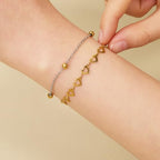 SMYHTGLIF 16.4 Stainless Steel Cable Chain Gold Bead Chain for Jewelry Making DIY Craft Jewelry Making Supplies - color: Bead Gold