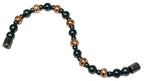 Copper and Magnetic Hematite Bracelet - size: 7 Inches