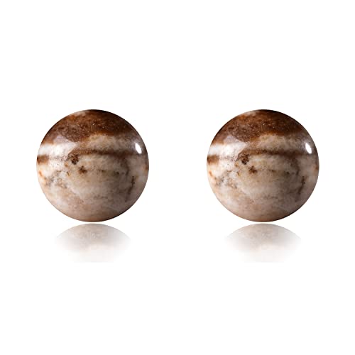 150pcs 8mm Australian Zebra Jasper Beads,Natural Gemstone Beads Round Loose Beads for Jewelry Making Energy Healing Power Stones - color: Australian Zebra Jasper, size: 8mm