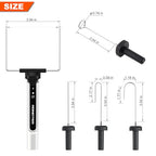 Hot Wire Foam Cutter Pen Set, 5-in-1 Electric Cutter, Cuts Up to 3.75 Inches Thick, Ideal for Crafts and Model Making (5 in 1 white) - style: 5 in 1 white