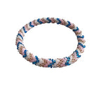 Wigspedia Crochet Glass Seed Bead Nepal Boho Bracelet - Pink - color: Pink Style # 10