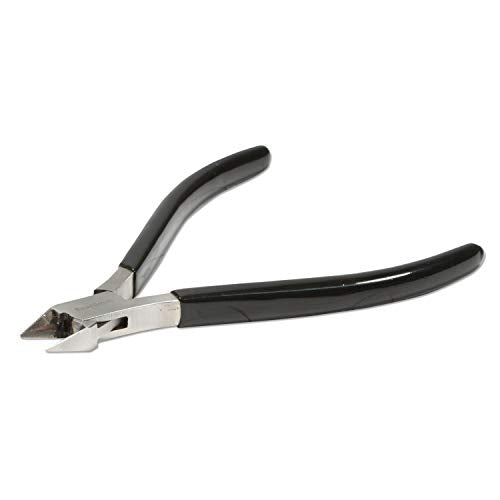 The Beadsmith Side Cutter – Extra Fine Tips – 4.5 inches (114mm) – PVC Grip Handle with Double Leaf Springs – Jewelry Making Tool for Creating Bracelets, Earrings and Necklaces - style: Side Cutter