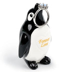 Gifts for Him Her Boyfriend Girlfriend, To My Love Handmade Ceramic Mini Penguin Anniversary Birthday Gifts for Women Men, Romantic Valentines Forever Lover Gifts for Wife Husband Couples Cute Decor - style: Penguin