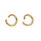 DanLingJewelry 500 pcs 304 Stainless Steel 24 Gauge Open Jump Rings 4mm for Jewelry Making Connectors Jewelry Finding Golden Color - color: 500 pcs - ф4mm δ 0.6mm - Golden