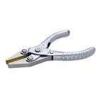 The Beadsmith Flat Nose Parallel Pliers - 5 inches (127mm), Steel Tool for Jewelry Making, No Spring - style: Flat Nose - 127mm