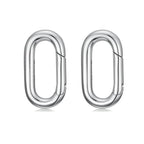 925 Sterling Silver Double Opening Lobster Clasp, Necklace Bracelet Anklet Jewelry Extender Clasp for DIY Jewelry Making (Style 5-2pcs) - style: style 5-2pcs