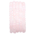 BEADIA Faceted Natural Rose Quartz Crystal Stone Rondelle 4x6mm Loose Semi Gemstone Beads for Jewelry Making 38cm - color: Rose Quartz Faceted Rondelle, size: 4x6mm