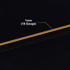 BENECREAT 18 Gauge 32 Yards Jewelry Beading Wire Tarnish Resistant Copper Wire for Beading Wrapping and Other Jewelry Craft Making, Antique Bronze - color: Antique Bronze, size: 18 Gauge