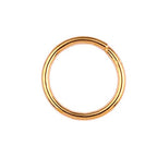 BEADIA Open Jump Rings Gold 0.8x8mm 300pcs for DIY Jewelry Making Supplies - color: Gold, size: 0.8*8mm