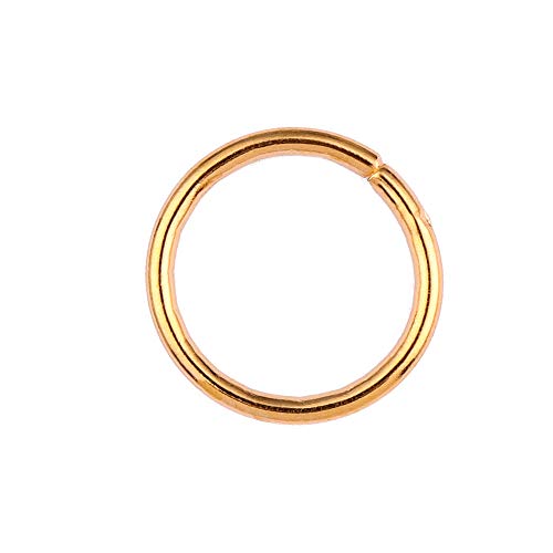 BEADIA Open Jump Rings Gold 6 Sizes 2400pcs with Lobster Claw Clasps Set for DIY Jewelry Making Supplies - color: Gold, size: Variety Pack (6 Sizes)