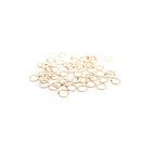 50pcs 14/20 Gold Filled Round Open Jump Rings 4.3MM OD, 3.0MM ID 22 Gauge by CRAFT WIRE - color: 22 Gauge, size: 4.3MM
