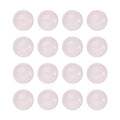 Crafans 50Pcs 6mm Half Round Gemstone Cabochons Natural Rose Quartz Flat Back Stone Cabochons Domes No Hole Healing Power Stone Chakra Crystal Beads for Jewelry Making - color: Rose Quartz, size: 6mm