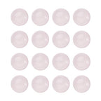Crafans 50Pcs 6mm Half Round Gemstone Cabochons Natural Rose Quartz Flat Back Stone Cabochons Domes No Hole Healing Power Stone Chakra Crystal Beads for Jewelry Making - color: Rose Quartz, size: 6mm