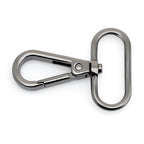 CRAFTMEMORE Snap Hook Swivel Push Gate Lobster Clasps Fashion Clips Purse Making FS10 Pack of 10 (Gunmetal, 1 Inch) - color: Gunmetal, size: 1 Inch