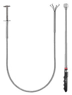 2 Pack Pickup Tool Set, 25 LB Telescoping Magnet Grabber Tool with Pocket Clip and 24 IN Flexible Claw Grabber Reacher Tool, Combo Grabbing Set with Anti-Rust Zinc Coating for Multipurpose Picking up - size: 2 Pack Magnetic Pickup Tool Set