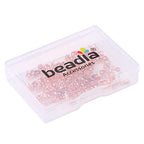 BEADIA Rose Gold Plated End Caps Non Tarnish 3x6mm 200pcs for Jewelry Making Findings - color: End Caps Rose Gold, size: 3x6mm