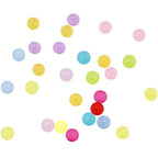 Tegg Matte Loose Bead 500PCS 6mm Mixed Colour Round Transparent Frosted Jewelry Glass Beads