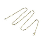 HARFINGTON 20 Pack 18 Inch Necklace Chains Bulk 3.2mm Bronze Plated Cable Chains with Lobster Clasps for Jewelry Making - color: Bronze, size: 18 Inch x 3.2mm