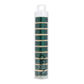 The Beadsmith Nymo Thread – 10-Pack Evergreen Color – Size D, .30mm Diameter, 64 Yard/58.5 Meter Spool – Made of Nylon – Bead Embroidery & Weaving, Off Loom & Loom Work and DIY Craft Projects - size: Size D, 64 Yards, style: Evergreen