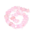Adabele 30 Inch Natural Raw Healing Crystal Quartz Nugget Drilled Gemstone Loose Beads Rose Pink AB Titanium Coated Chakra Gem Stone Spacer for Jewelry Craft Making GA-B8 - color: Rose Pink Ab, size: 30 Inch/2 Strands