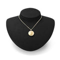 Microfiber Jewelry Bust Display Necklace Pendant Stand for Showcase (Black) - color: Black
