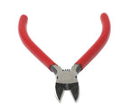 iexcell 4.0" Flush Cutter Side Cutter Wire Cutter Pliers Nippers Repair Tool, Red, Chrome-Vanadium Steel - size: 4.0 Inches
