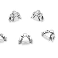 40pcs Winged Angel Large Hole Religious Loose Beads (4.5mm Hole) Antique Silver Metal Spacer for DIY Craft Jewelry Making MEC-D3 - size: Winged Angel
