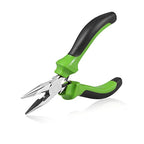 SPEEDWOX Mini Long Nose Pliers with Wire Cutter, Precision Fine Beading Pliers with Non-Serrated Jaws, Precision Jewelry Making Tool for Small Object Gripping - style: Long Nose Pliers with Cutter