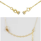 14K Gold Magnetic Necklace Clasps and Closures 925 Sterling Silver Magnetic Jewelry Clasps for Necklace Bracelet Extender - color: D-14K Gold