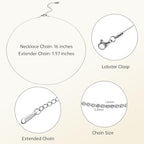 SMYHTGLIF 16 Inches Stainless Steel Necklace Chain Bulk for Jewelry Making 12 Pcs DIY Jewelry Chain Silver Adjustable Necklace - color: Silver Flat S, size: 16 inches