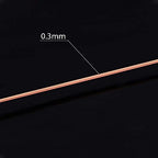 BENECREAT 28 Gauge Bare Copper Wire with Oil Coated, Tarnish Resistant Copper Wire for Jewelry Craft Making, 330-Feet/109-Yard - color: Bare Copper Wire, size: 28-Gauge(328-Feet/109-Yard)