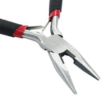 12.5cm/4.92" Chain Nose Pliers For Jewelry Making, Flat Nose & Craft Pliers, Jewelry Making Tool - style: Chain Nose Pliers