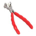 Nylon Jaw Pliers for Jewelry Making Non-Scratch C-Type Pliers with Anti-Slip Handle Round & Flat Nose Design for Wire Bending(Arc pliers) - style: Arc pliers