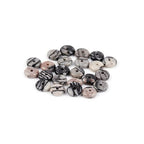 JOE FOREMAN 2x6mm Natural Webbed Black Picasso Jasper Stone Agate Heishi Disc Rondelle Spacer Beads for Jewelry Making Full 15" Strand Energy Stone Healing Power - color: Webbed Black Picasso Jasper
