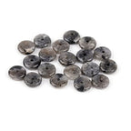 JOE FOREMAN 2x6mm Natural Black Larvikite Stone Heishi Disc Rondelle Spacer Beads for Jewelry Making Full 15" Strand Energy Stone Healing Power Crystal - color: Black Larvikite Stone