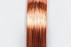 26 Gauge, 99.9% Pure Copper Wire (Round) Dead Soft CDA #110 Made in USA - 1 Ounce (79FT) by CRAFT WIRE - size: 26 Gauge, style: 1 Ounce