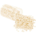 Mandala Crafts Cream Heishi Beads 6mm – 3000 Flat Polymer Disc Clay Beads for Adult Jewelry Making Spacer Beads, Bracelets, Necklaces, and Earrings - color: Cream, size: 6mm 3000 PCs