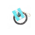 Crystal Choker Necklaces for Women,4mm Handmade Natural Stone Choker Beaded Necklace Healing Crystal Necklace Gemstone Bead Necklaces for Women - color: Larbradorite