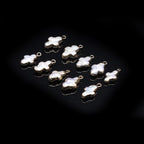 5 Pcs Natural Pearl Pendants Irregular Freshwater Pearl Pendant Charms for Jewelry Making Necklace Bracelet DIY Gift - color: cross