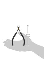Beadalon Designer Series Slim Semi-Flush Cutter, Black Vinyl-Free Grips, Stainless Steel, Box Joint, Double Leaf Springs, 5.75 in - color: Black, style: Semi-Flush Cutter, Black