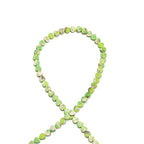 6mm Natural Garss Green Imperial Jasper Stone Beads Heart Shape Cute Fine Gems Spacer Beads Fit Jewelry Making DIY Exquisite Necklace Bracelet Accessory - color: Garss Green Imperial Jasper