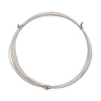 BEADIA Silver Plated Wire 0.4mm 10 Meters Bead Cord for Bracelet Necklace Charm Beading Jewelry Making Findings - size: 0.4mm, style: Silver